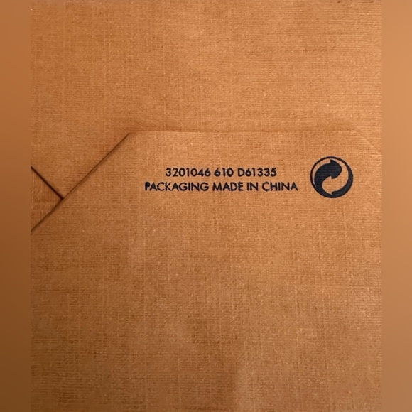 GUC Louis Vuitton Small Shopping/Gift Bag with Navy Handles. - Picture 4 of 5